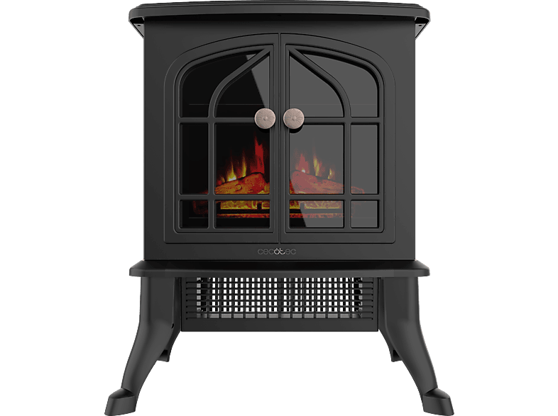 TUPI S.A. - CHIMENEA ELECTRICA DECORATIVA DE PARED CECOTEC READY WARM 2200  CURVED FLAMES