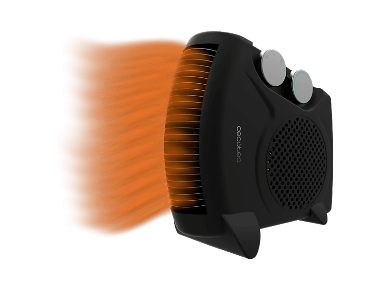 Calefactor - Cecotec ReadyWarm 2000 Max Dual Black, W, 3 modos, 20 m², Silencioso, Intuitivo, Black