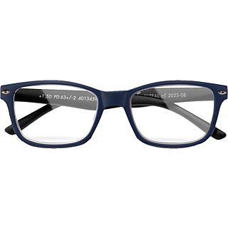 HAMA 96240 - Lunettes de lecture (Bleu foncé/noir mat)