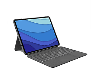 LOGITECH Combo Touch iPad Air 10.9 inç 4. ve 5. Nesil ile Uyumlu Çok Yönlü Klavyeli Kılıf - Gri Outlet 1220233