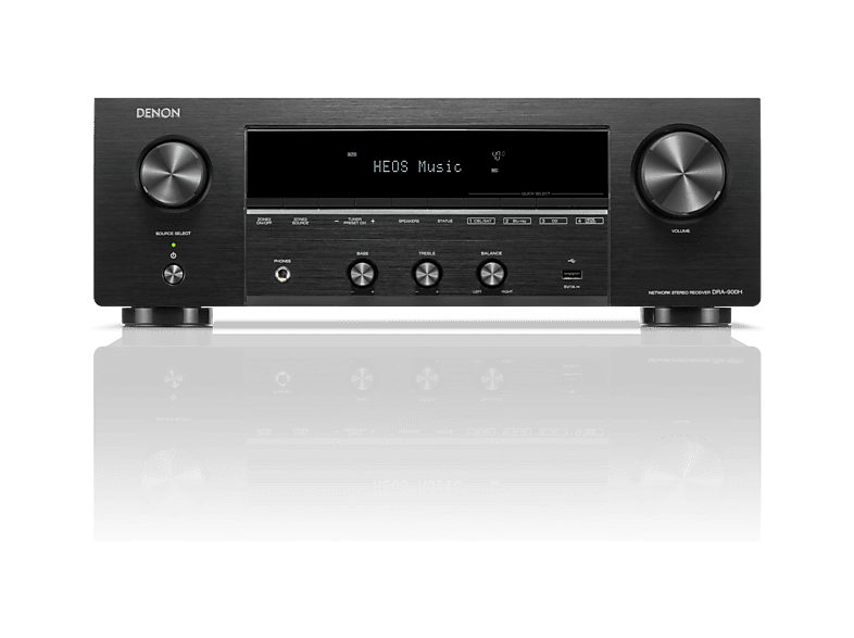 Denon DRA-900H 2.2-Kanal 8K-AV-Receiver mit HEOS Built-in, Black; Stereo Receiver