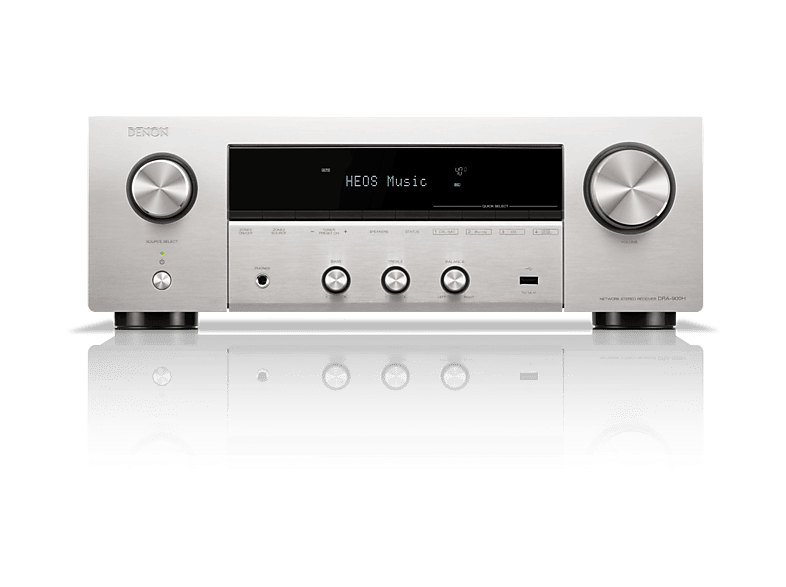 Denon DRA-900H 2.2-Kanal 8K-AV-Receiver mit HEOS Built-in, Premium Silver; Stereo Receiver