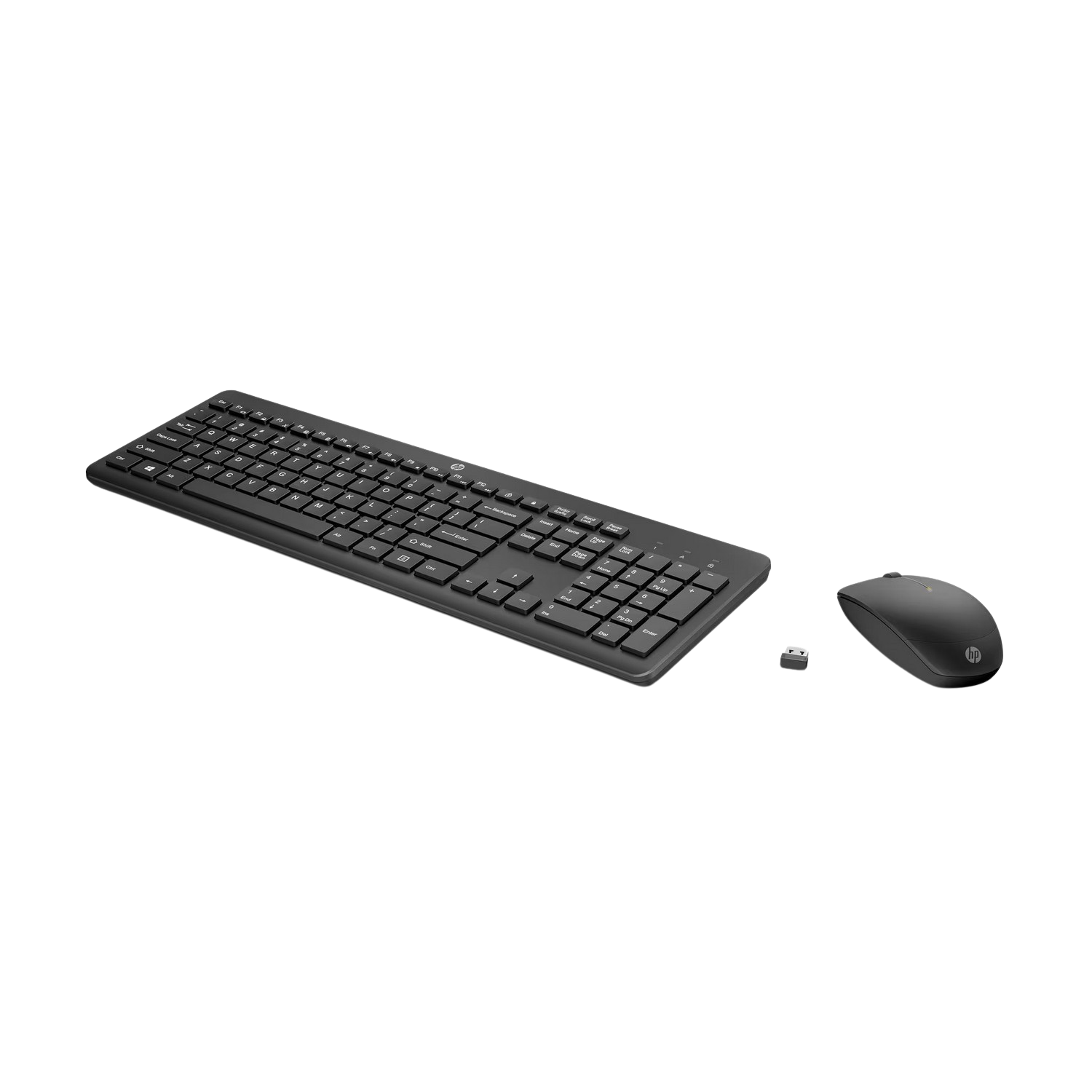 HP Clavier sans fil + Souris sans fil 235 QWERTY Noir (1Y4D0AA#ABB)