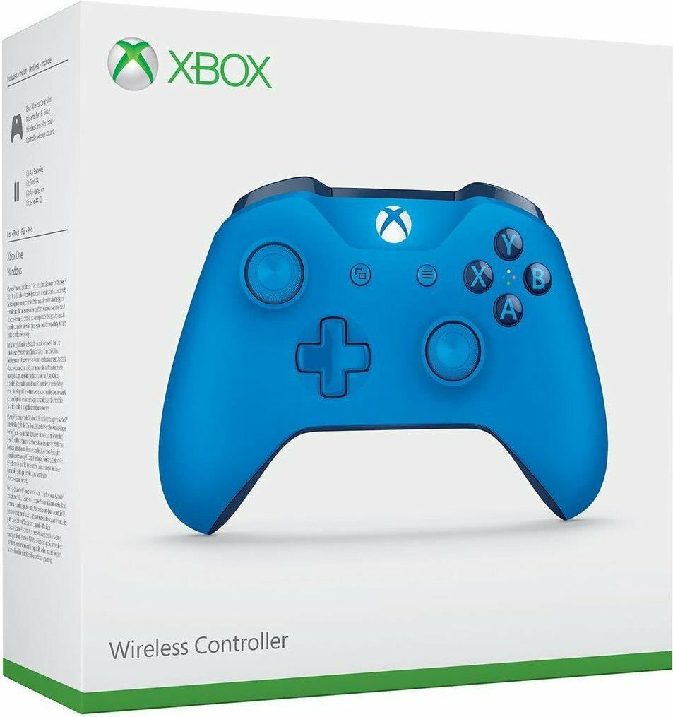 Kontroler bezprzewodowy MICROSOFT WL3-00020 Niebieski do Xbox One
