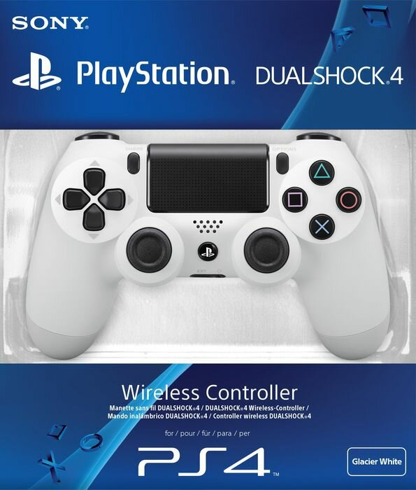 Kontroler bezprzewodowy SONY PlayStation DUALSHOCK 4 v2 Biały