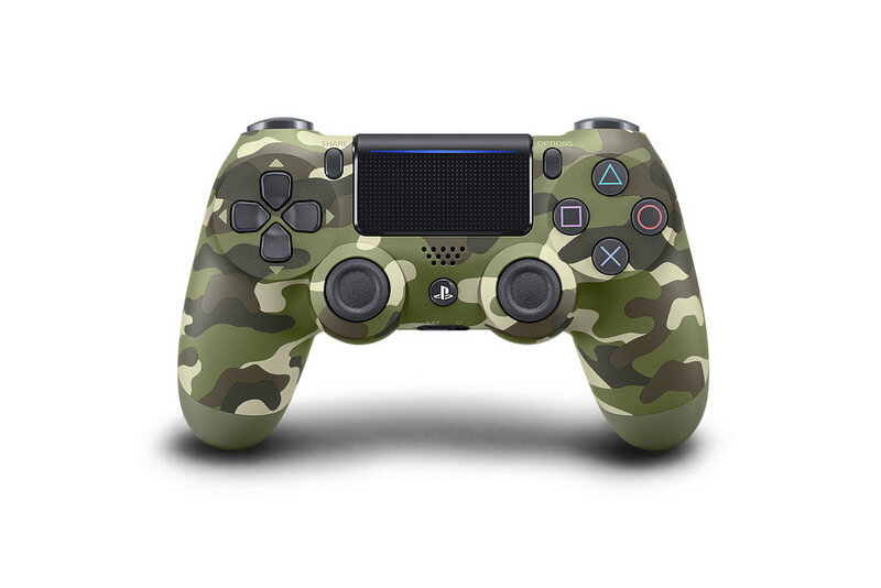 Kontroler bezprzewodowy SONY PlayStation DUALSHOCK 4 v2 Green Camouflage