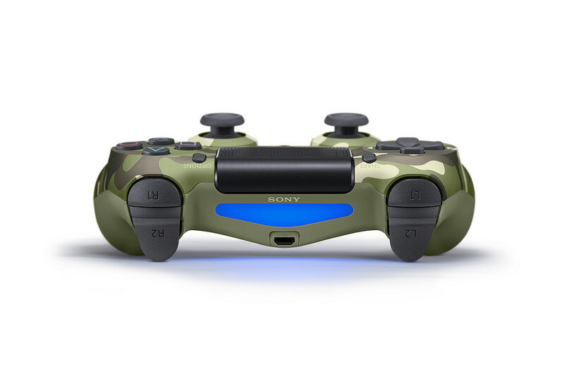 Kontroler bezprzewodowy SONY PlayStation DUALSHOCK 4 v2 Green Camouflage