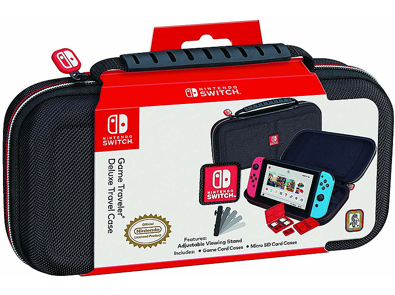 Фото - Аксесуар для приставки Bigben BIG BEN Etui BIG BEN BB9128 do Nintendo Switch Czarny 