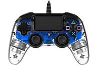 Kontroler BIG BEN Nacon Compact Controller Przezroczysty Niebieski do PS4