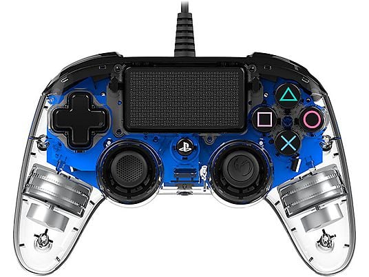 Kontroler BIG BEN Nacon Compact Controller Przezroczysty Niebieski do PS4