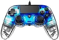 Kontroler BIG BEN Nacon Compact Controller Przezroczysty Niebieski do PS4