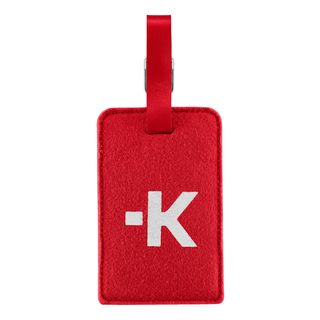 SKROSS Luggage Tag - Étiquettes pour bagages (Rouge)