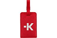 SKROSS Luggage Tag - Etichette per il bagaglio (Rosso)