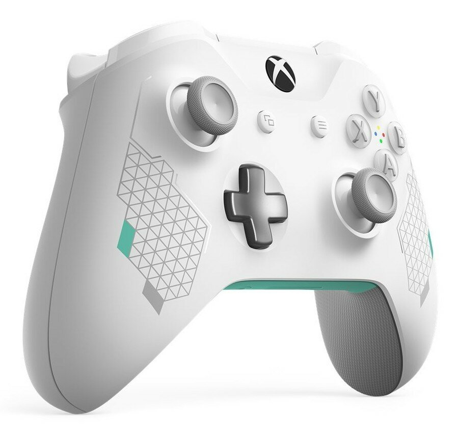 Kontroler bezprzewodowy MICROSOFT do PC/Xbox One Sport White WL3-00083