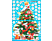 FAMILY CHRISTMAS Karácsonyi matrica szett, karácsonyfa, 62 x 70 cm (58533)
