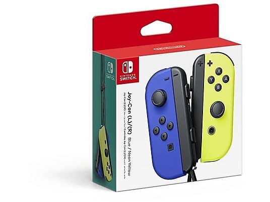 Kontroler NINTENDO Switch Joy-Con Pair Neon Niebieski/Żółty