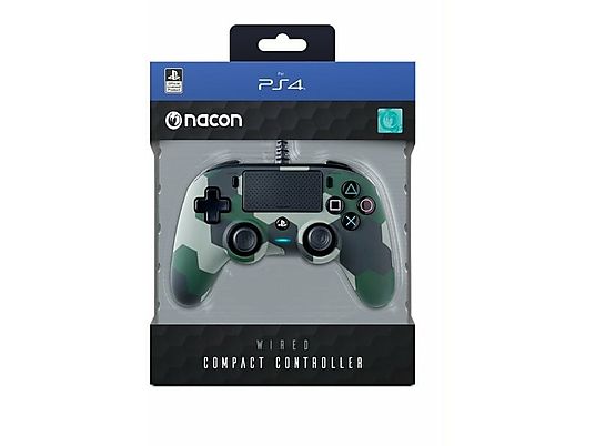 Kontroler NACON Wired Compact Controller Camo Green do PS4