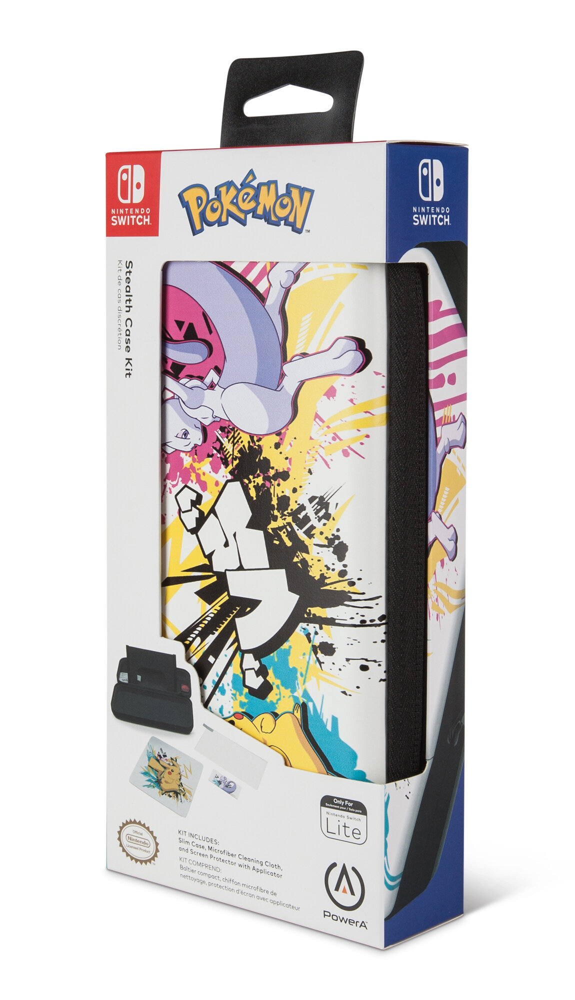 Zestaw akcesoriów POWERA Stealth Case Kit do Nintendo Switch Lite