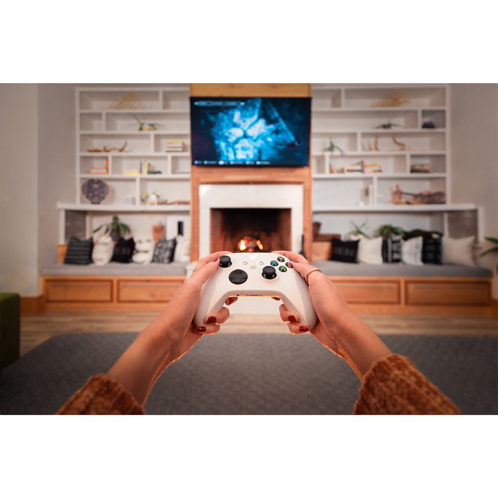 Kontroler bezprzewodowy MICROSOFT QAS-00002 Xbox - Robot White