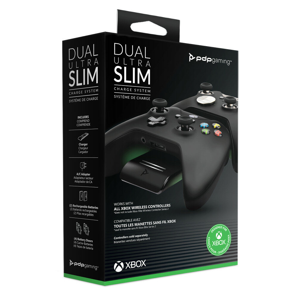 Ładowarka PDP Gaming Dual Ultra Slim Charge System do kontrolerów Xbox One/Xbox Series