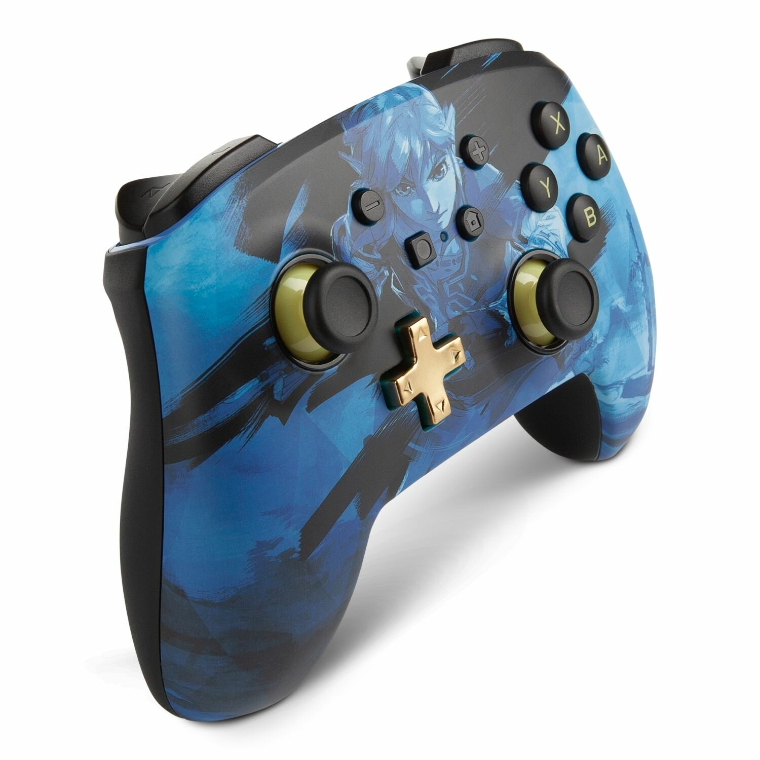 Kontroler bezprzewodowy POWERA Wireless Enhanced Controller Zelda Link Blue do Nintendo Switch