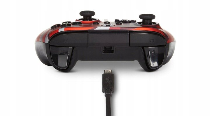 Kontroler POWERA Enhanced Wired Controller Camo Red do Xbox Series/Xbox One