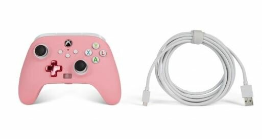 Kontroler POWERA Enhanced Wired Controller Różowy do Xbox Series/Xbox One