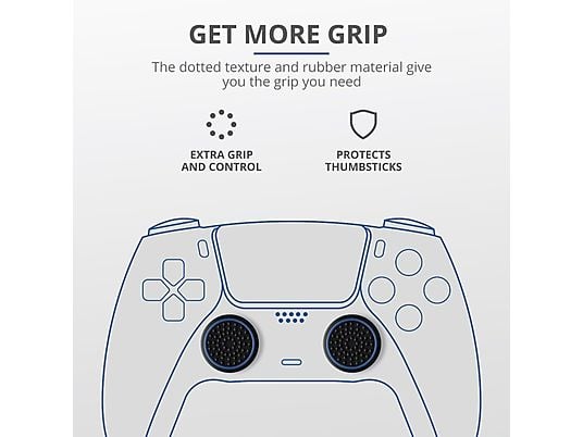 Nakładki na kontroler TRUST GXT 266 4-pack Thumb Grips do PS5