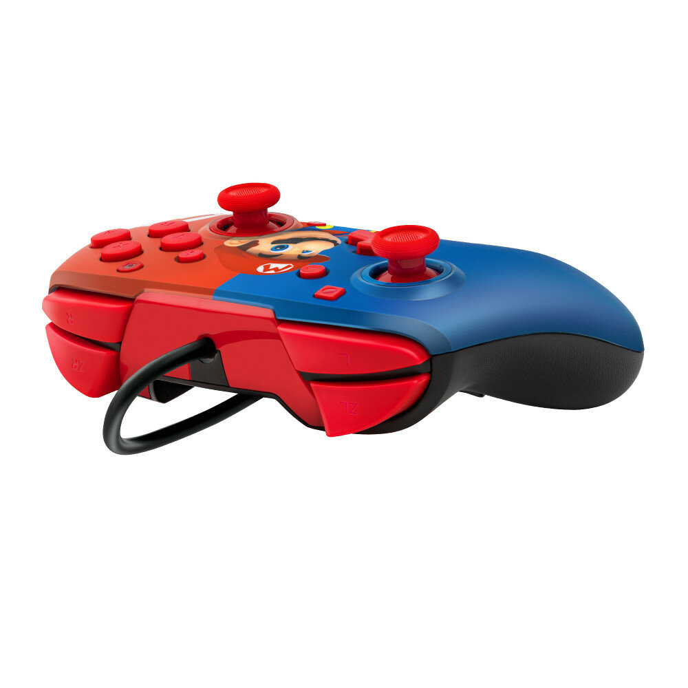 Kontroler PDP Faceoff Deluxe+ Audio Wired Controller Super Mario do Nintendo Switch