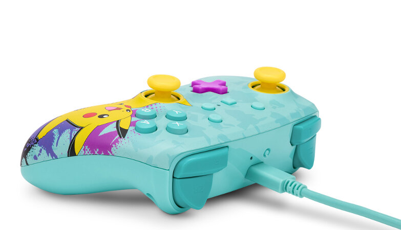 Kontroler bezprzewodowy POWERA Enhanced Wireless Controller Pikachu Paint do Nintendo Switch
