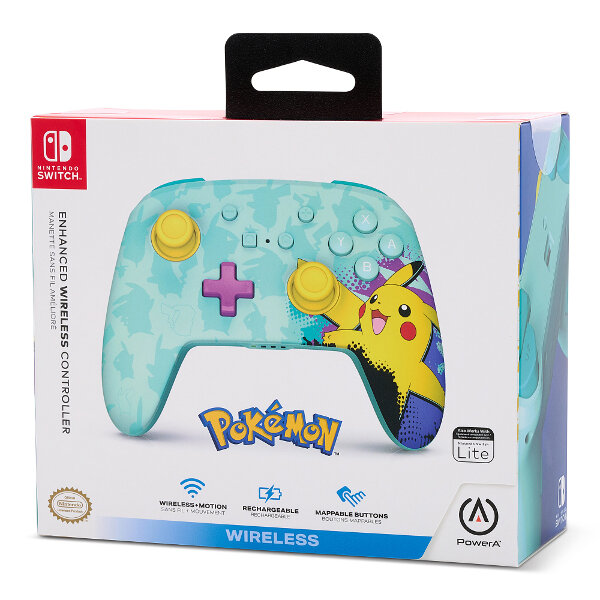 Kontroler bezprzewodowy POWERA Enhanced Wireless Controller Pikachu Paint do Nintendo Switch