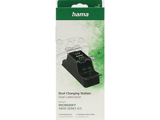 Stacja ładująca HAMA 115496 Dual Charging Station do Xbox Series