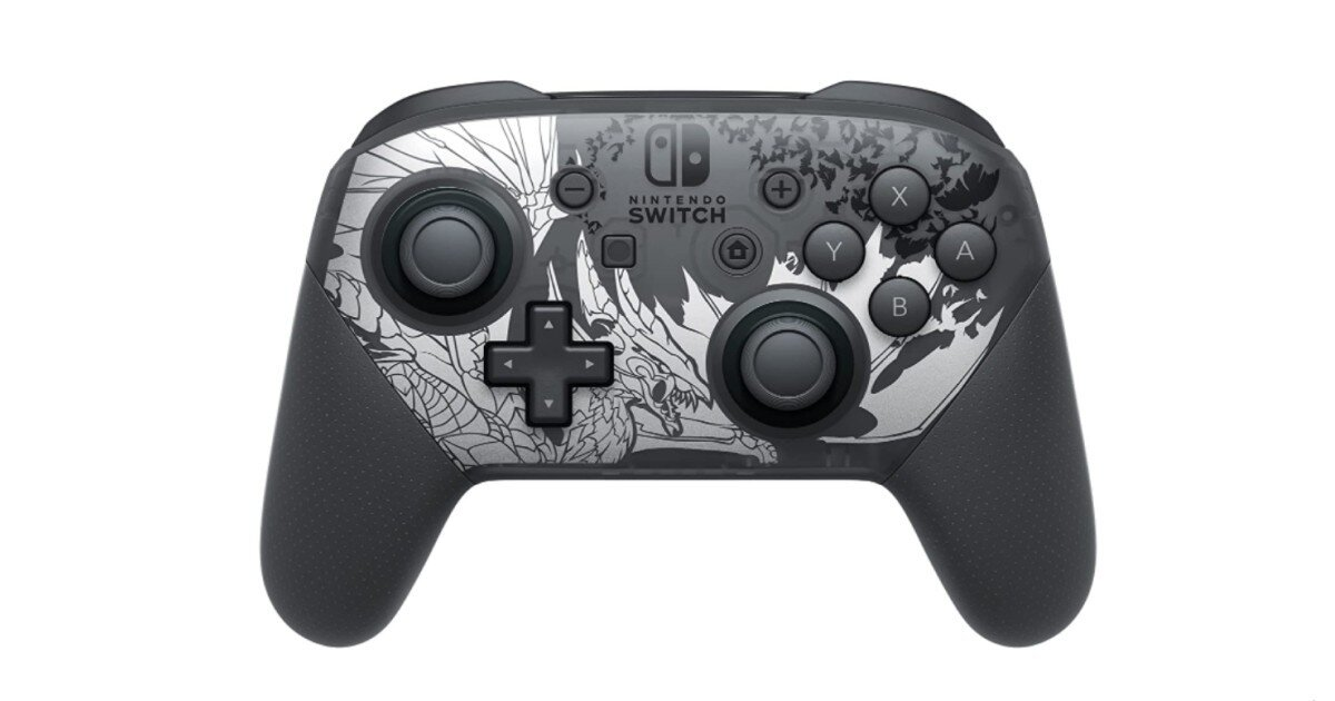 Kontroler bezprzewodowy NINTENDO Pro Controller MH Rise Sunbreak do Nintendo Switch