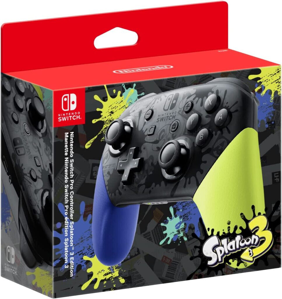 Kontroler bezprzewodowy NINTENDO Switch Pro Controller Splatoon 3 Edition