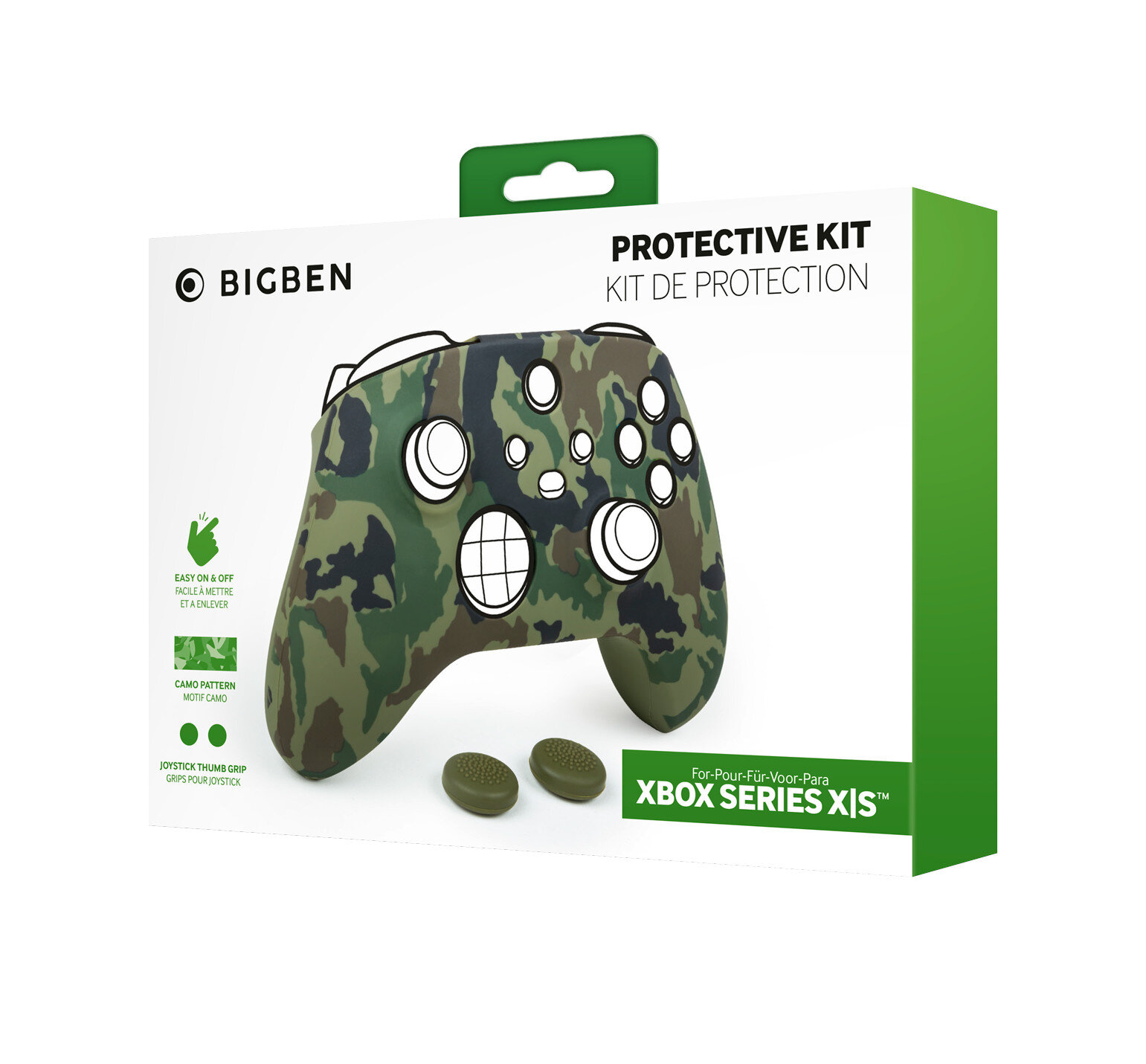 Nakładka BIG BEN Protective Kit do kontrolera Xbox + nakładki na analogi