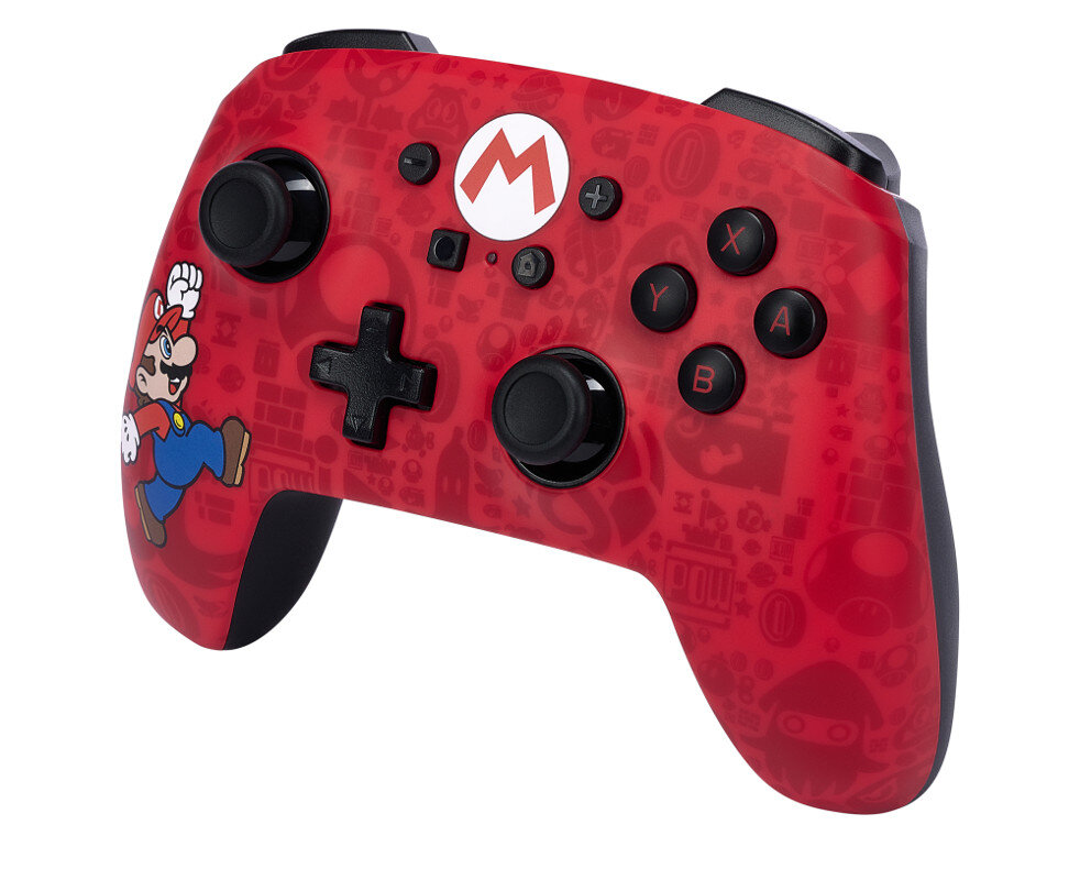 Kontroler bezprzewodowy POWERA Enhanced Wireless Controller Here We Go Mario do Nintendo Switch