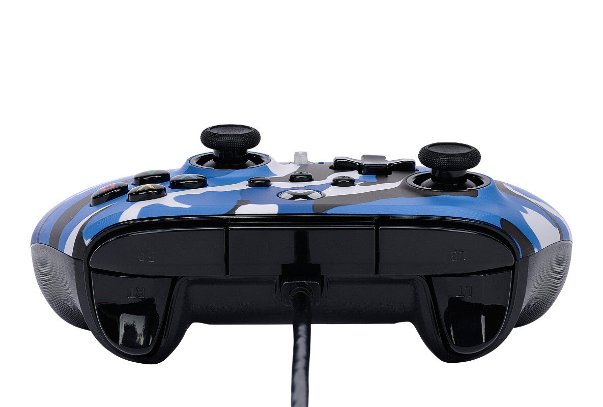 Kontroler POWERA Enhanced Wired Controller Camo Blue do Xbox Series/Xbox One