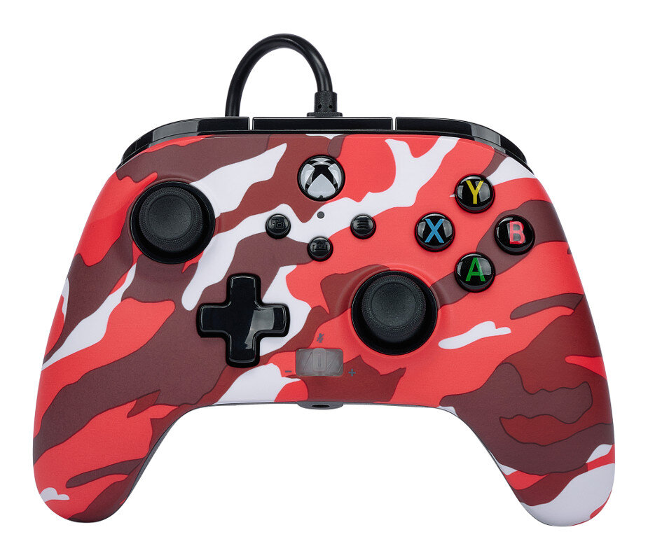 Kontroler POWERA Enhanced Wired Controller Camo Red do Xbox Series/Xbox One