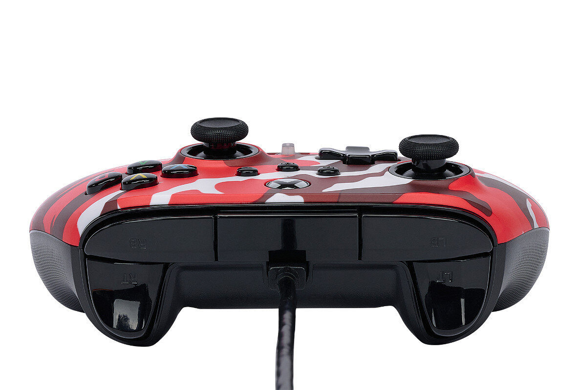 Kontroler POWERA Enhanced Wired Controller Camo Red do Xbox Series/Xbox One