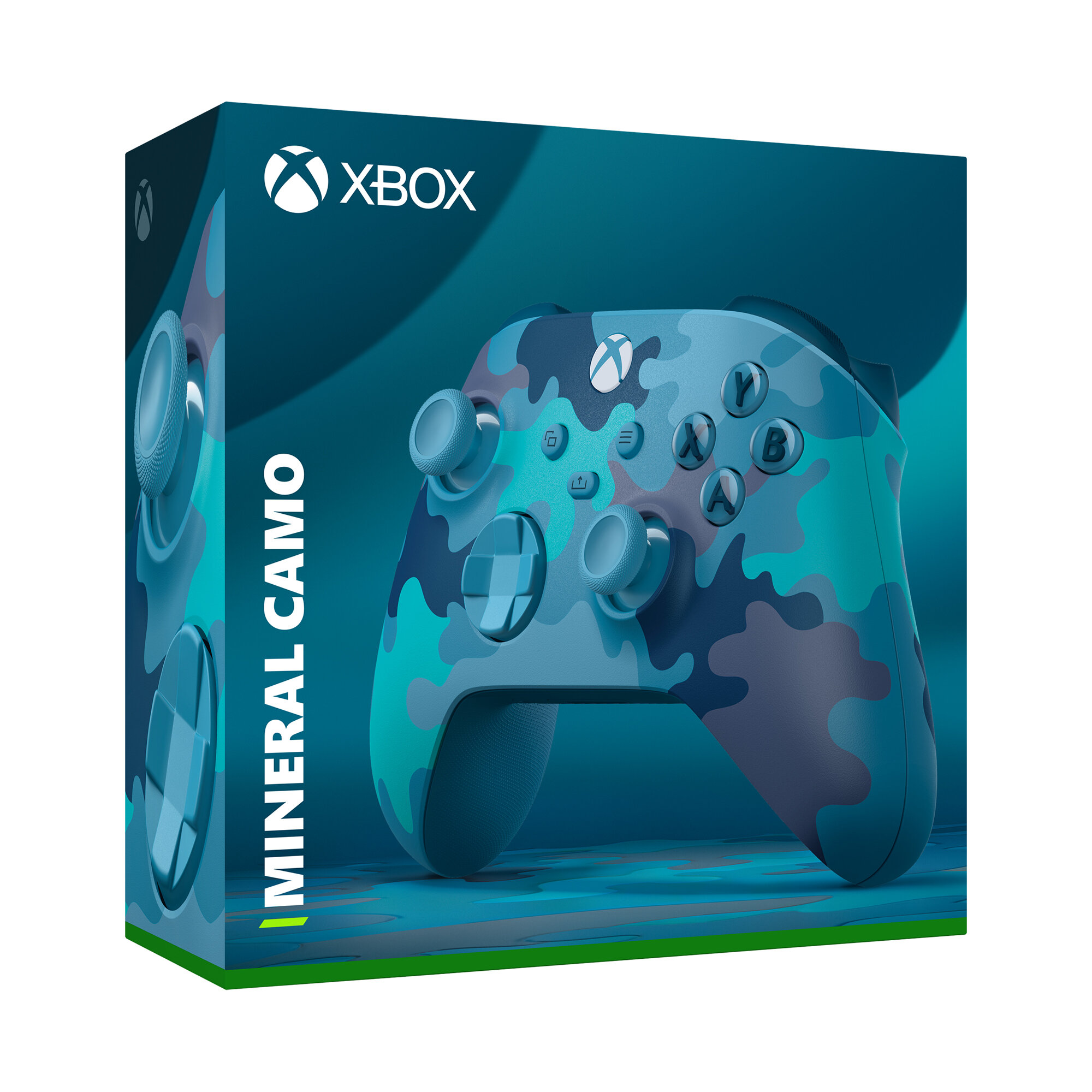 Kontroler bezprzewodowy MICROSOFT QAU-00074 Xbox wersja specjalna Mineral Camo