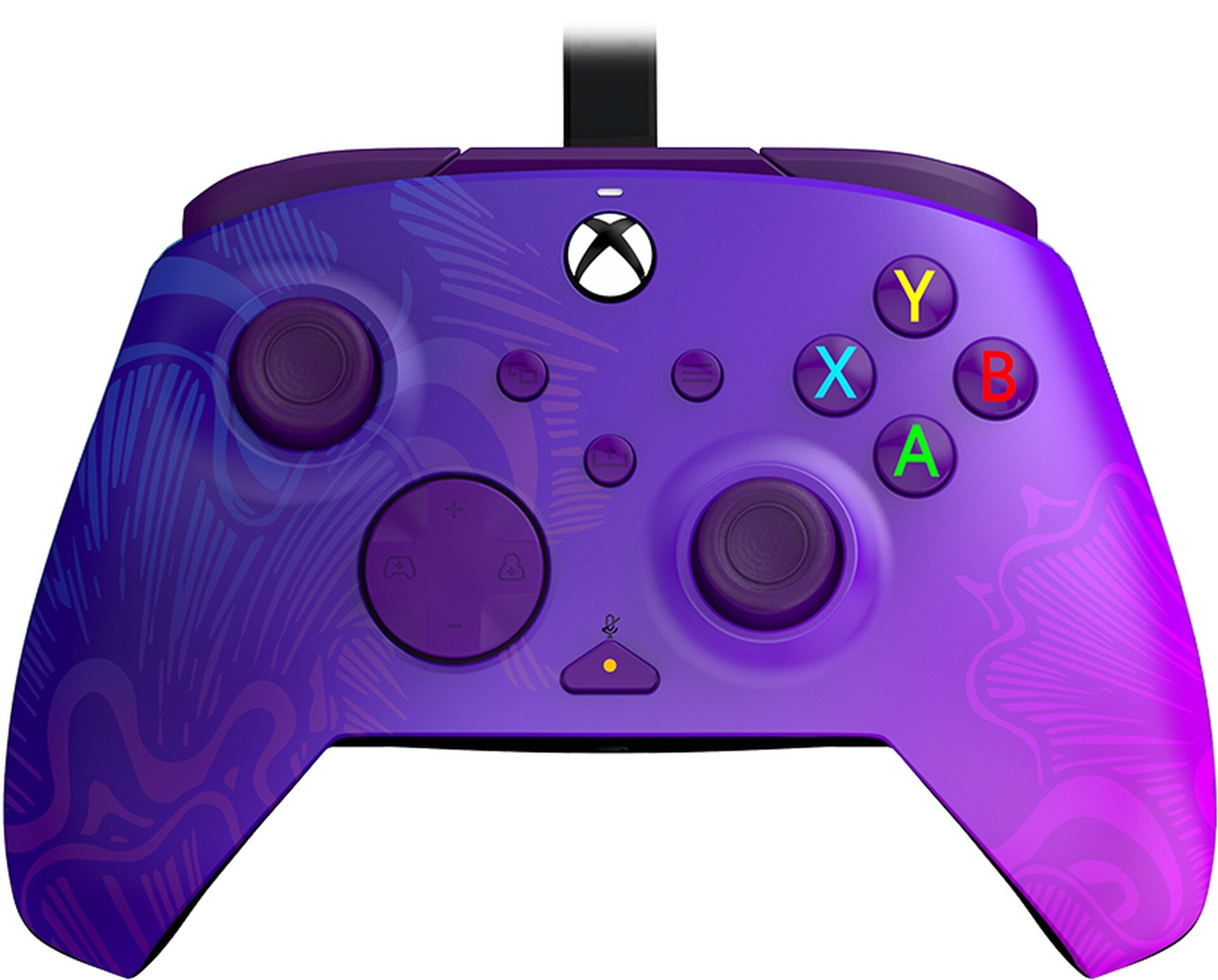 Kontroler przewodowy PDP Rematch Purple Fade do Xbox Series/Xbox One/PC