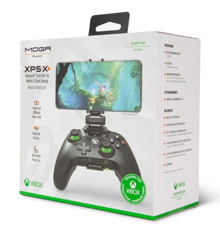 Kontroler bezprzewodowy POWERA MOGA XP5-X Plus Bluetooth do Xbox xCloud/Android/PC