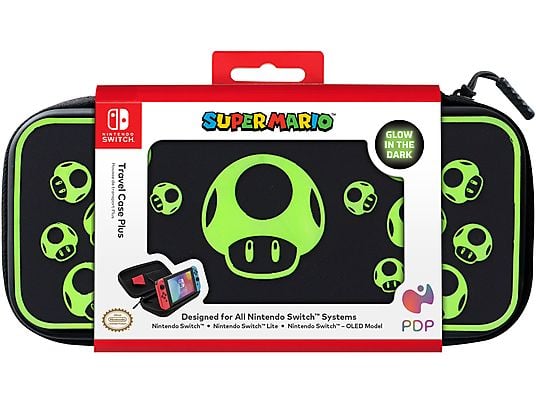 Etui PDP 1-Up Glow in the Dark do Nintendo Switch