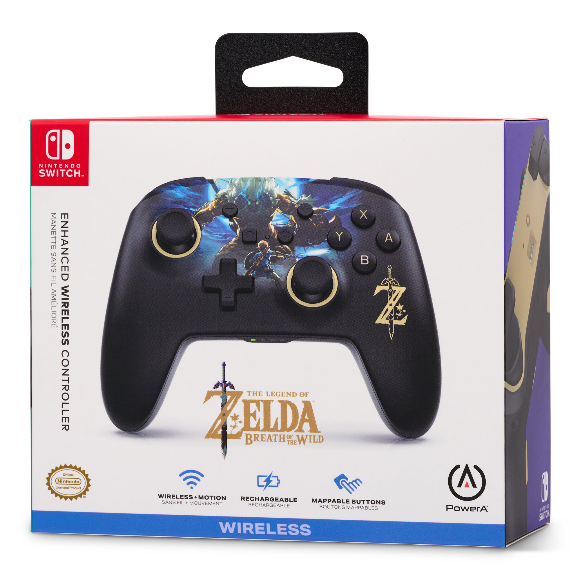Kontroler bezprzewodowy POWERA Enhanced Zelda Link vs. Lynel do Nintendo Switch