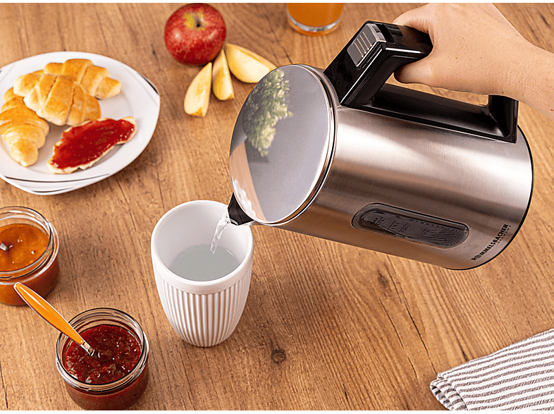 ROMMELSBACHER WK 3000 Wasserkocher, Edelstahl