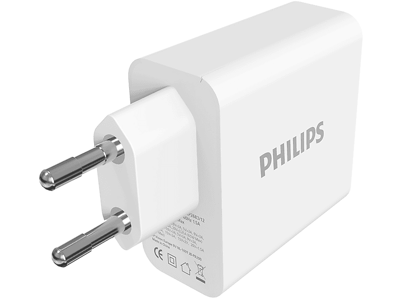 PHILIPS DLP2683 65W 1 USB-A + PD 2x USB-C GaN Hızlı Şarj Adaptörü_1