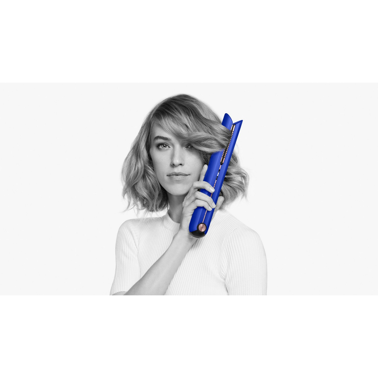 DYSON Lisseur Corrale Bleu/Rose poudré