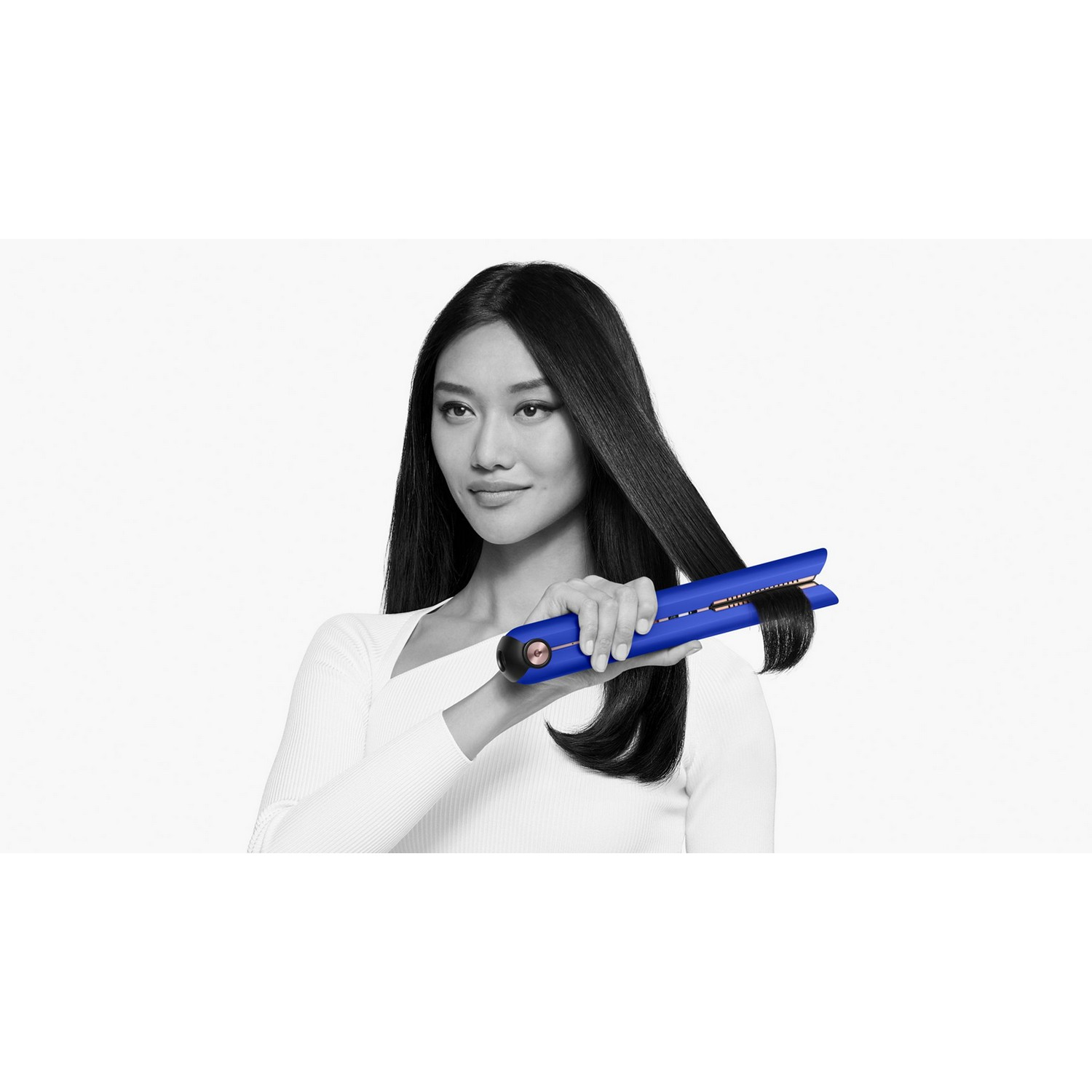 DYSON Lisseur Corrale Bleu/Rose poudré