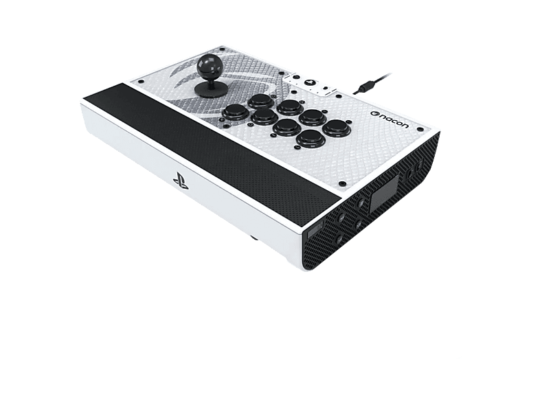 Controlador arcade - Nacon Daija Arcade Stick, Para PS5 y PS4, Blanco negro