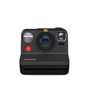 Cámara instantánea - Polaroid Now Generation 2, Flash preciso, Exposición doble, Batería recargable, Negro